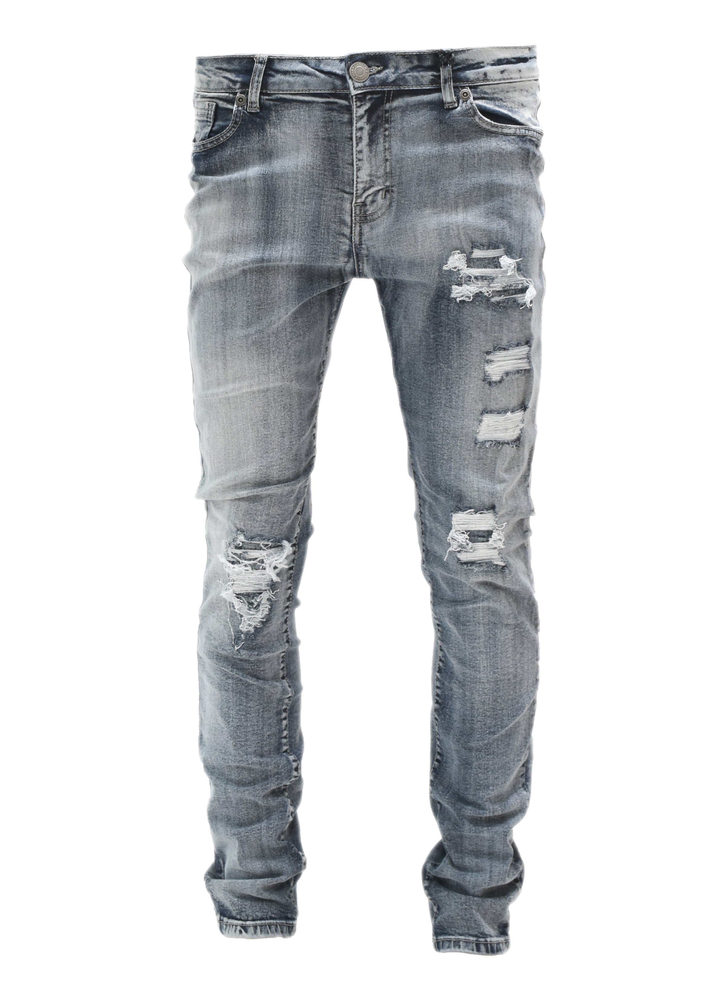 LV6102 Ripped Denim