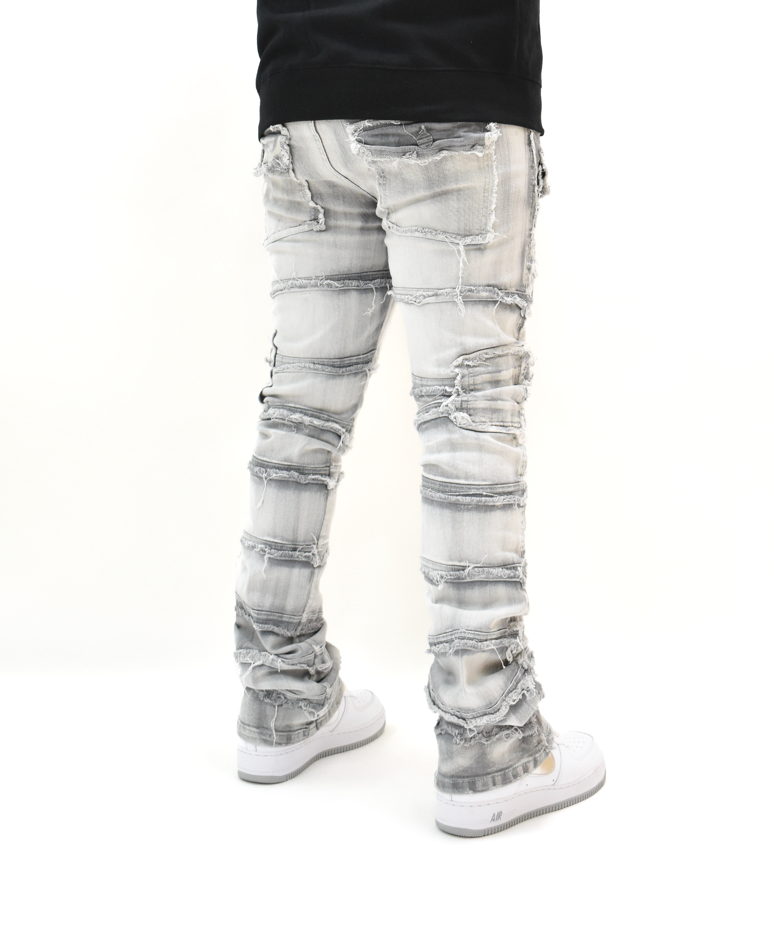 FW33958 Thread Stacked Denim