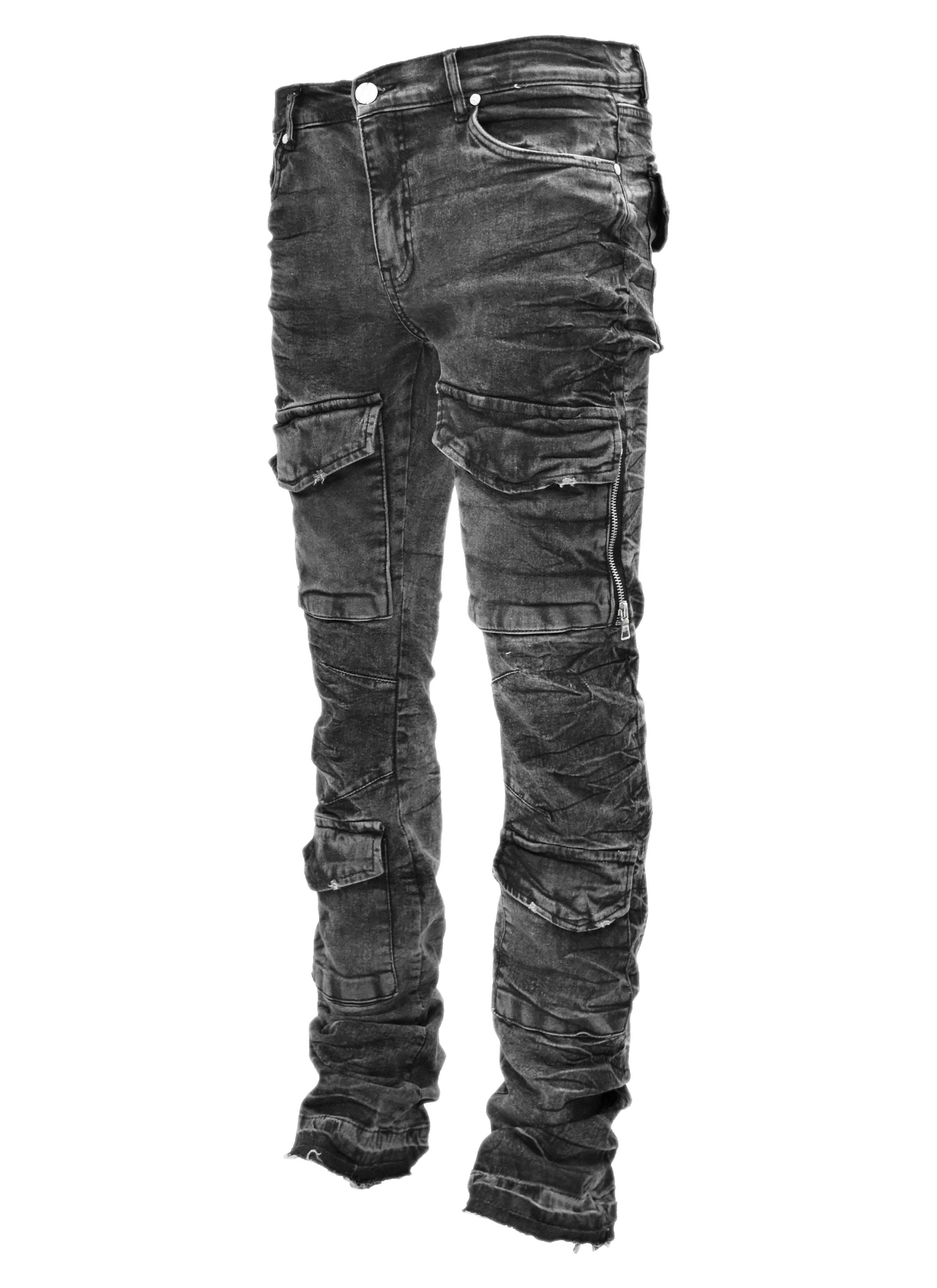 FW33288 Pocket Stacked Denim