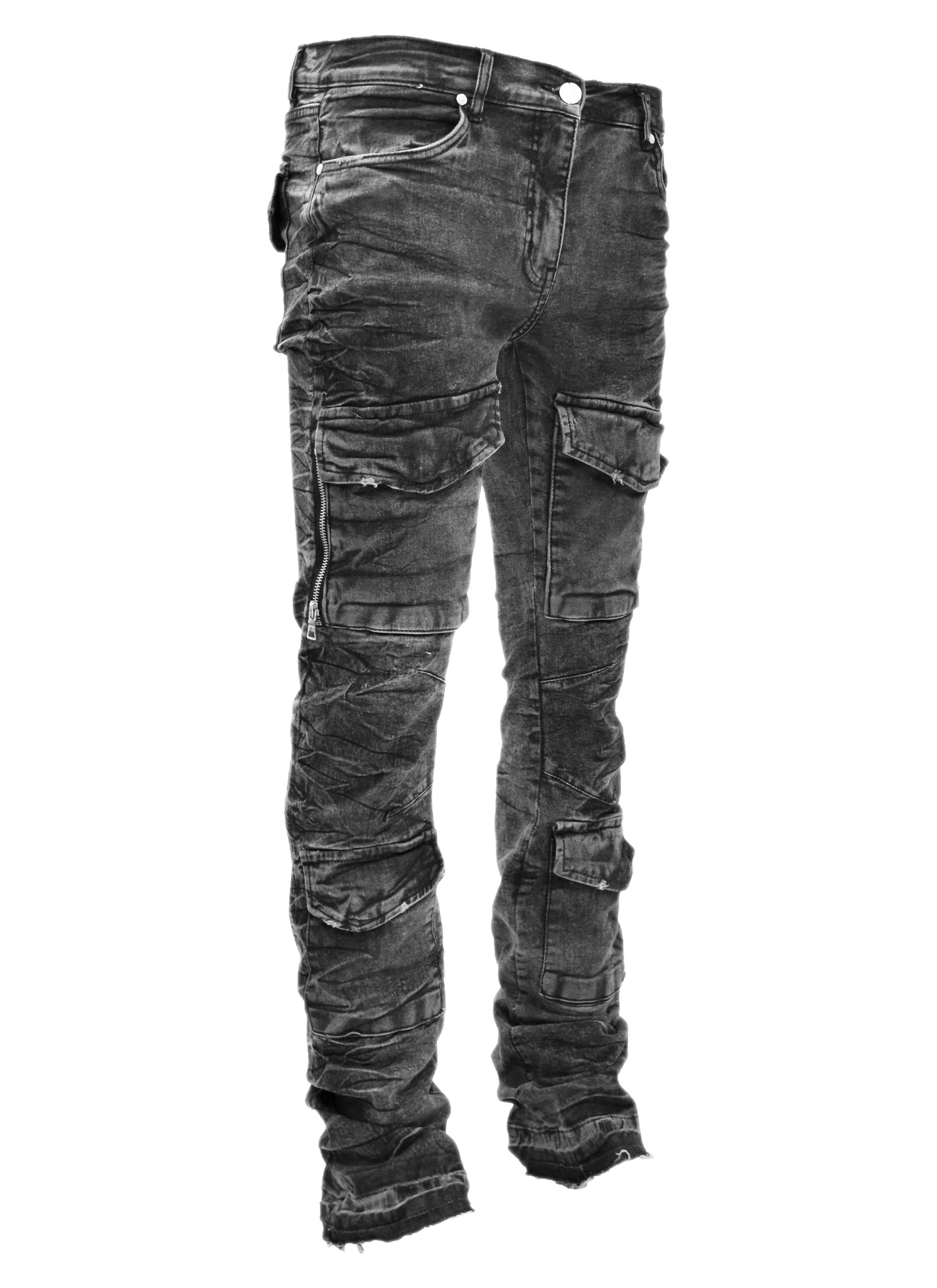 FW33288 Pocket Stacked Denim