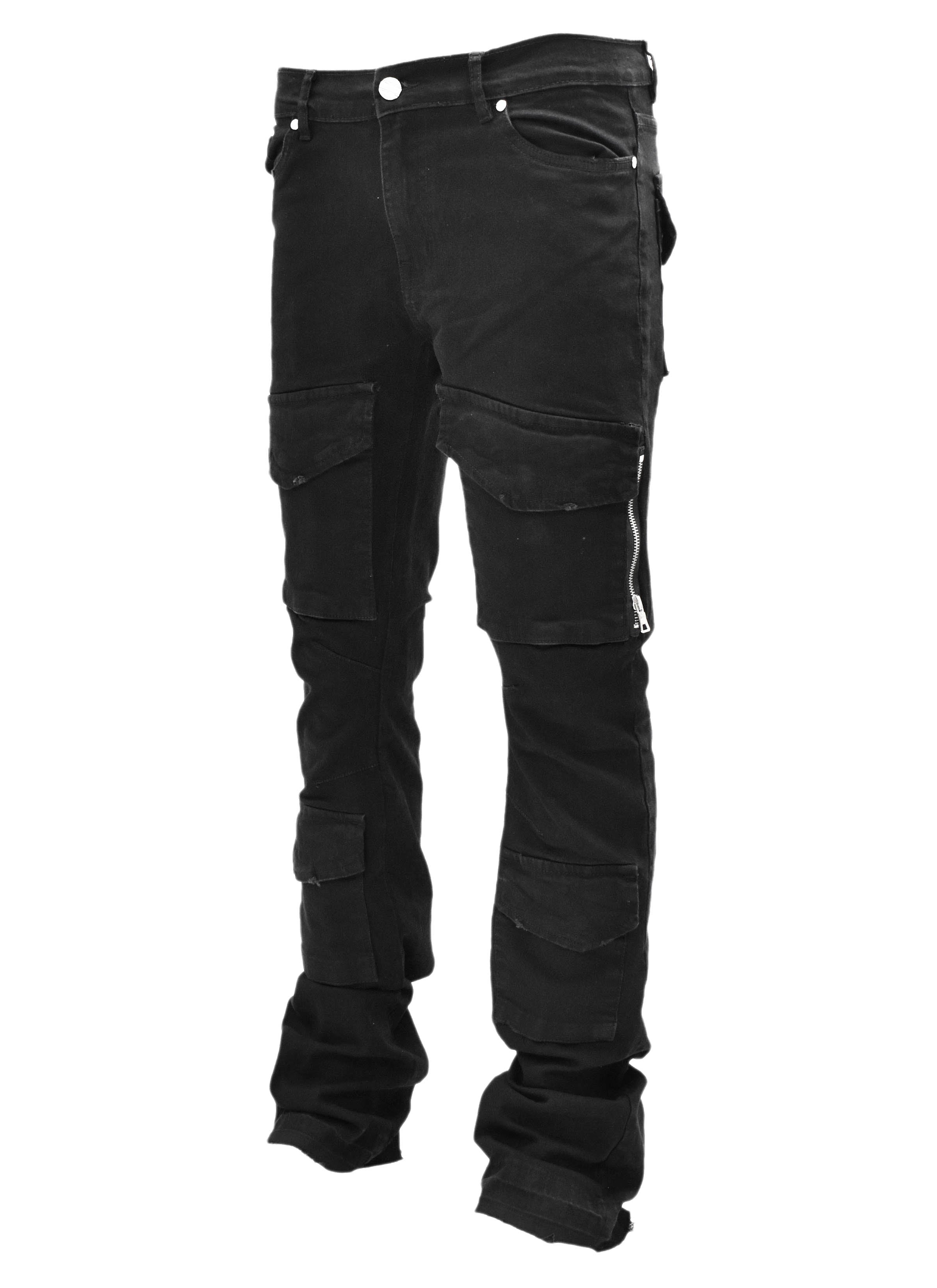 FW33288 Pocket Stacked Denim