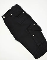 FW22722 Cargo Denim Shorts