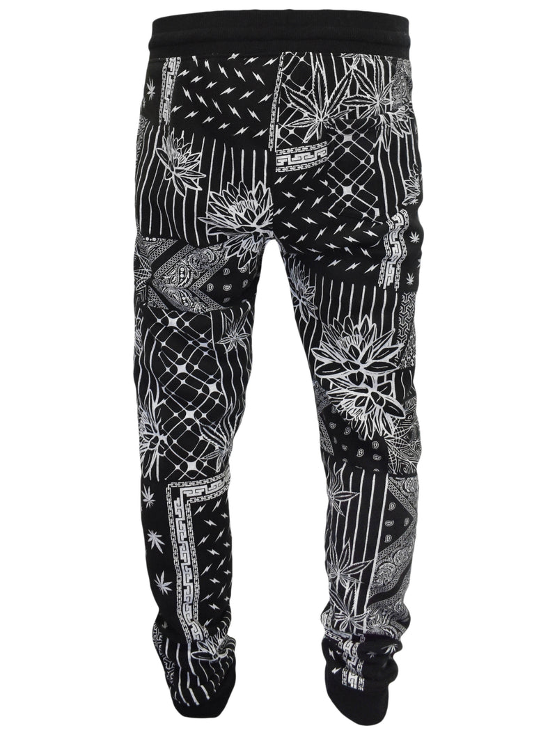 Floral Paisley Joggers